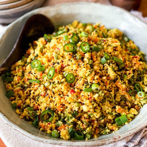 Mixing Bowl Grater - Extra Coarse for Cauliflower Rice - Black/Grey