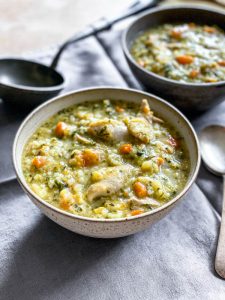 Chicken Rice and Vegetable Soup - Katy's Food Finds